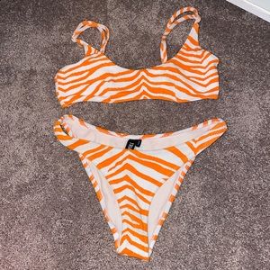 Triangl bikini Maci - Zebra Pop.